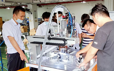 金属激光焊接机厂家车间实拍